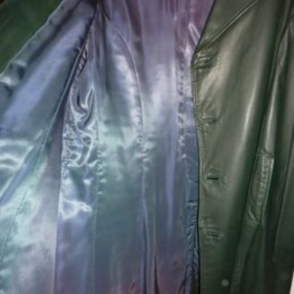 Men's Vintage High-Quality Canadian Made Leather Coat - Picture 4 of 4